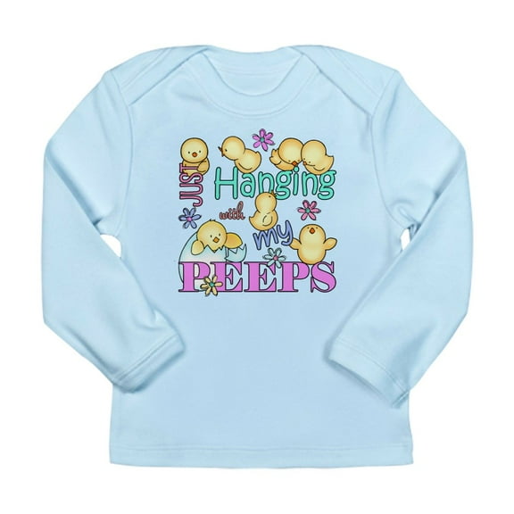 CafePress - Just Hanging With My Peeps Long Sleeve T Shirt - Long Sleeve Infant T-Shirt