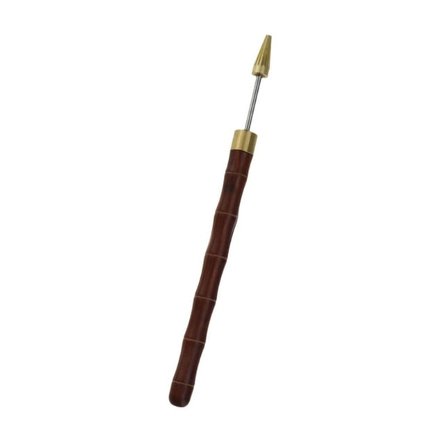 Rongfmy Edge Dye Pen Tool Portable Edge Paint Roller Painting Accessories Red Gold