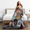 thumbnail image 5 of Throw Blanket Josh Celebrity Richards Ultra Soft Flannel Fleece Lightweight Throw Blankets, 5 of 5