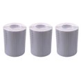 thumbnail image 1 of 3PC White Adhesive Crystal Color Reflective Strip Running Safety Belt Night Riding Traffic Safety Band (White), 1 of 8