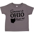 thumbnail image 3 of Inktastic Someone in Ohio Loves Me Boys or Girls Toddler T-Shirt, 3 of 5