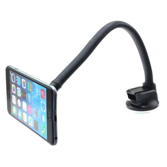 Magnetic Car Mount for Orbic Myra 5G UW, Magic 5G Phones - Holder Dash Windshield Strong Grip Long Gooseneck Strong Magnets A9Q