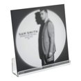 thumbnail image 2 of 12-Inch Transparent Acrylic Record Rack Wall-Mounted Album CD Display Rack, 2 of 5