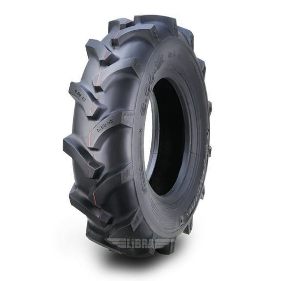 SUPERGUIER 6.00-12 Agricultural Farm Tractor Tire R-1 Pattern 6 Ply - 16001