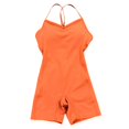 thumbnail image 2 of Gibobby Conjunto de Entrenamiento para Mujer Sin incomodidad Apretado Pantalones de yoga Hollow Back Body Training Fitness Sports Mono(Anaranjado, M), 2 of 5