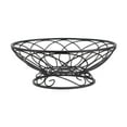 thumbnail image 2 of Cesta de frutas de metal para almacenar verduras, cuenco de gran capacidad de loto hueco de metal, frutero, soporte para verduras, soporte para bar de, 2 of 8
