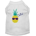 thumbnail image 2 of Pineapple Chillin Embroidered Dog Shirt, 2 of 14