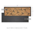 thumbnail image 2 of VHC Brands Buzzy Bees Coir Rug Rect 17x48, 2 of 5