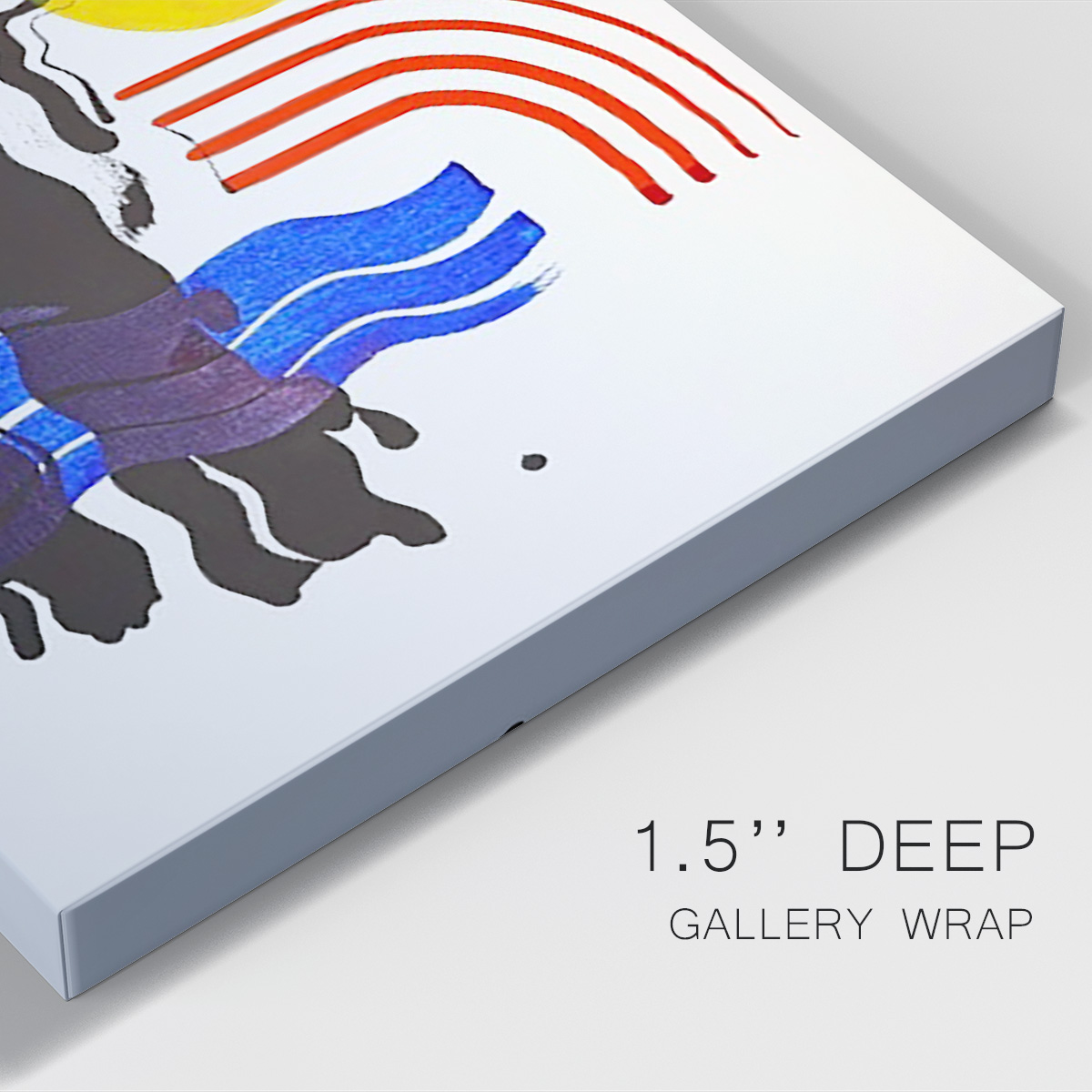 Shifting I Premium Gallery Wrapped Canvas - Ready to Hang