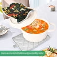 thumbnail image 3 of Yayeee Pot Holders Kitchen Heat Resistant with Pockets 7"x9.8" Cotton Oven Cooking Hot Pads, Various Mushrooms Pattern, 3 of 7