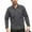 Dark Gray, variant on WTOBBY Men's Utility Shirt Long Sleeve Double Pocket Casual Cardigan Style Button Front Workwear Slim Fit Stretch Comfort Daily Wear Top,Army Green L