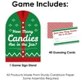 thumbnail image 3 of Big Dot of Happiness Ugly Sweater - How Many Candies Holiday and Christmas Party Game - 1 Stand and 40 Cards - Candy Guessing Game, 3 of 8