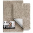 thumbnail image 1 of Juego de alfombras de baño Hearth & Harbor, felpilla, 3 tamaños, 1 of 9