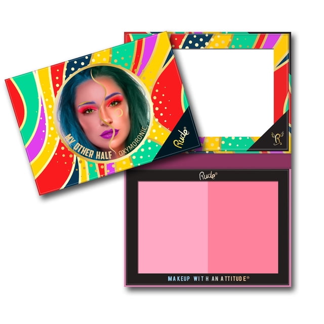 Rude - Paleta para rostro My Other Half Duo Shade - Oxymoronic