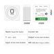 thumbnail image 4 of Mini 16A WiFi Smart DIY Switch 3 Métodos de cableado AC 100-240V Tuya Interruptor de encendido y apagado Ehuebsd Libre de BPA, 4 of 4