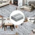thumbnail image 5 of Living Room Rug 8x10 Washable, Soft Vintage Damask Distressed Large Area Rugs for Bedroom Boho Abstract Indoor Floor Carpet, Low Pile Non-Slip, Grey, 5 of 6