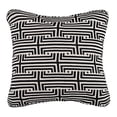 thumbnail image 1 of D.L Rhein 24DL664DC20SQ 20 x 20 in. Labyrinth Embroidered Linen Pillow, Graphite, 1 of 1