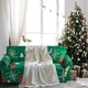 thumbnail image 5 of Funda elástica navideña para sofá de 2-3 plazas | Estampado de Papá Noel en poliéster rojo y blanco | Protector de muebles lavable a máquina | Decoración festiva para sala de estar, 5 of 7
