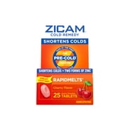 Zicam Zinc Cold Remedy RapidMelts Quick Dissolve Tablets - Cherry - 25ct