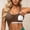 Brown loose fit racerback tank top a1, variant on Loose Fit Racerback Tank Top for Women, Casual Solid Strappy Camisole, Breathable Slim Tee for Gym Workout Summer Daily Wear, Beige 2XL