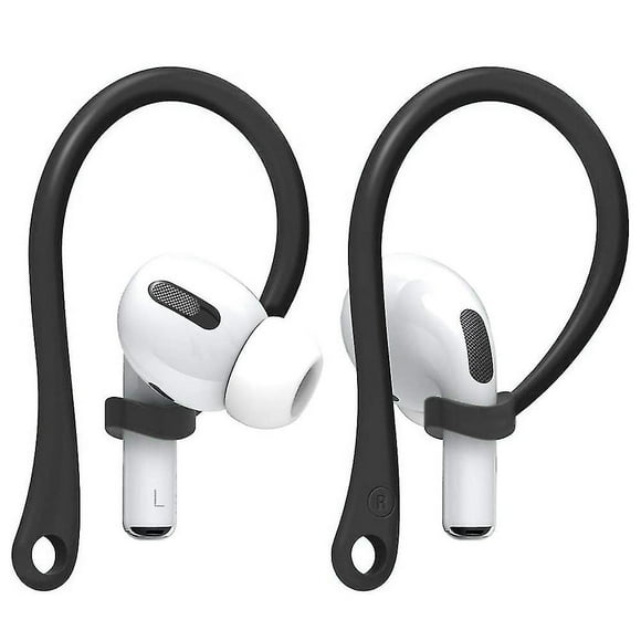 pares de ganchos para la oreja diseñados para Apple Airpods, diseñados para Airpods Pro y diseñados para Airpods 1 y 2, antideslizantes, diseño ergonómico, construcción de TPU duradera