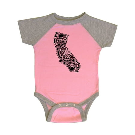 

Inktastic California Silhouette Mandala Gift Baby Boy or Baby Girl Bodysuit