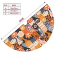 thumbnail image 3 of Lsque Cat Paws Print Christmas Tree Skirt, Tree Skirt with Ties or Velcro, Perfect for Holiday Decorations, Halloween, and New Year-30", 3 of 7