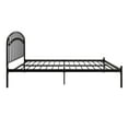 DHP Narla Metal Platform Bed Frame, Queen, Black