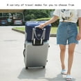thumbnail image 5 of Wovilon Duffle Bag Pull-Over Case Folding Travel Bag Aircraft Bag Moving Doggy Bag Clothing Storage Bag Sports Gym Bag, Workout Duffel Bag, Overnight Shoulder Bag, 5 of 8