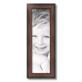thumbnail image 2 of ArtToFrames 6x20" Honors Mahogany with Black Picture Frame, Brown Wood Poster Frame, with Regular Glass and 2 (FBPL-5154), 2 of 7