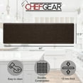 thumbnail image 3 of Chef Gear Marni Wellness Kitchen Mat, Mocha, 17.5" x 60", 3 of 8