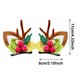 thumbnail image 3 of Bonitos pasadores de renos navideños para niñas: material de tela suave, hebillas resistentes, diseño de cuernos y bayas para fiestas navideñas, sesiones fotográficas y regalos, 3 of 5