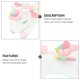 thumbnail image 2 of pieza de peluche de unicornio con forma de almohada, color arcoíris, adorable para niñas y niños, color blanco., 2 of 7
