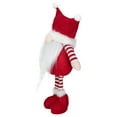 thumbnail image 3 of Northlight Plush Standing Gnome Christmas Decoration - 18.5" - Red and White, 3 of 5