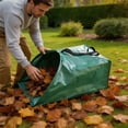 thumbnail image 4 of 53 Gallon Leaf Collector Leaf Scoop,Foldable Yard Waste Bag,Large Lawn Bags Leaf Bags,Heavy Leaf Pick Up Tools Leaf Loader,Reusable Yard Garden Bags For Leaves Lawn Trash, 4 of 6