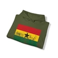 thumbnail image 4 of Ghana Ghanaian Pride Flag Hoodie, Gifts, Hooded Sweatshirt, 4 of 4
