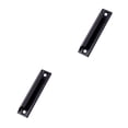 thumbnail image 4 of Injueey Manija de puerta de aleación de aplicación amplia para varias puertas correderas Aleación de aluminio práctica y práctica negra negro 2Conjunto, 4 of 6