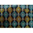 thumbnail image 4 of oneOone Cotton Silk Fabric Swirl Ikat Print Fabric BTY 42 Inch Wide, 4 of 4