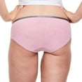 thumbnail image 3 of Hanes Womens Breathable Cotton Stretch Bikini 10-Pack, 5, Assorted, 3 of 4