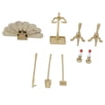 thumbnail image 3 of Juego de accesorios de decoración de chimenea para casa de muñecas, juego de accesorios de chimenea para casa de muñecas Accesorios de muebles en miniatura para casa de muñecas Juego de accesorios, 3 of 14