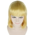 thumbnail image 6 of Womens Actress Wig | Blonde Medium Bob Wig | Premium Breathable Capless Cap, 6 of 8