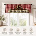 thumbnail image 3 of AshasdS Farmhouse Bless Our Home Window Valance Rustic Country Curtain Valance Decorative Kitchen Home Decor, 3 of 5