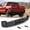 Black, variant on Bestco Rear Bumper for 2005-2015 Toyota Tacoma Steel w/ Pads Brackets and License Plate Lights Black TO1103113