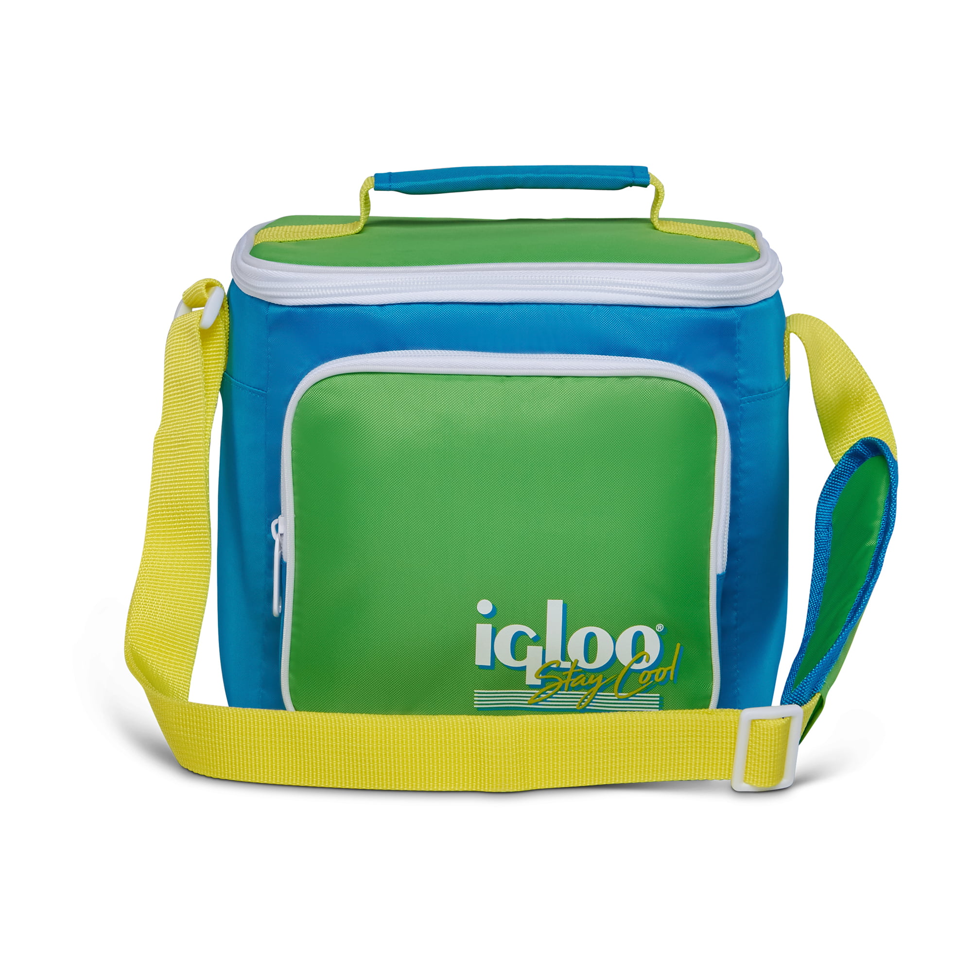 Igloo Retro Square Lunch Bag, Yellow