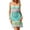 Green, variant on LEKWK Cover Ups for Swimwear Women Crochet Sleeveless Hollow Out Striped Dresses Square Neck Cami Dresses Summer Fashion Beach Vacation Bathing Suit Cover Ups