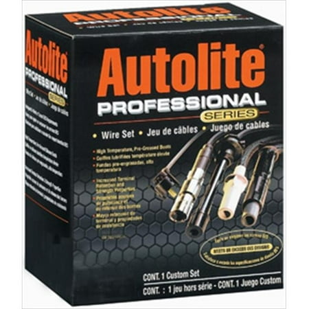 Autolite Wire Set - AUTOLITEWIRE 96643 Professional Series Spark Plug Wire Set, 6 Cylinder