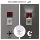 thumbnail image 3 of Balery Rose Luz Nocturna LED con Sensor Automático, Enchufe con Sensor Crepuscular, Luz Suave de 0.5W para Dormitorio, Pasillo, Baño-US, 3 of 7