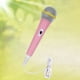 thumbnail image 2 of FELTECHELECTR 1 herramienta musical electrónica para niños, máquina educativa con micrófono, robot inteligente, juego de instrumentos de juguete para niños (rosa), 2 of 6