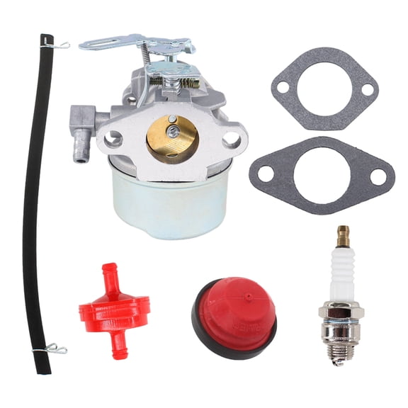 Carburetor Kit for Tecumseh 5HP MTD 640084 840084A 640084B LH195SA, LH195SP, HSSK40, HSSK50, HSSK55, LH195SA, LH195SP Snowblower