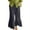 Black, variant on Wide Leg Pants Woman Themed Ethnic Style Cotton And Linen Nine Inch Pants 2025 Summer New Loose Flesh Covering Artistic And Wide Leg Casual Pants For Commuting Business Work Casual Pants
